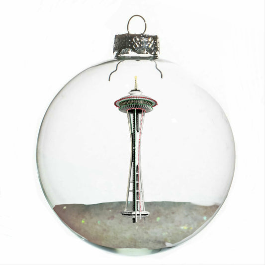 Space Needle Christmas ornament