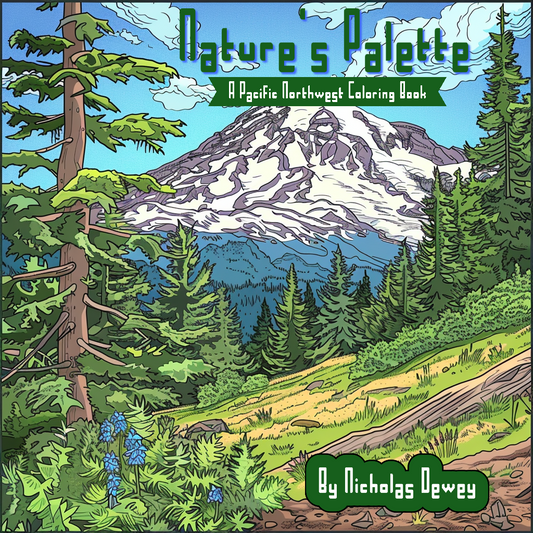 Natures Palette Coloring book